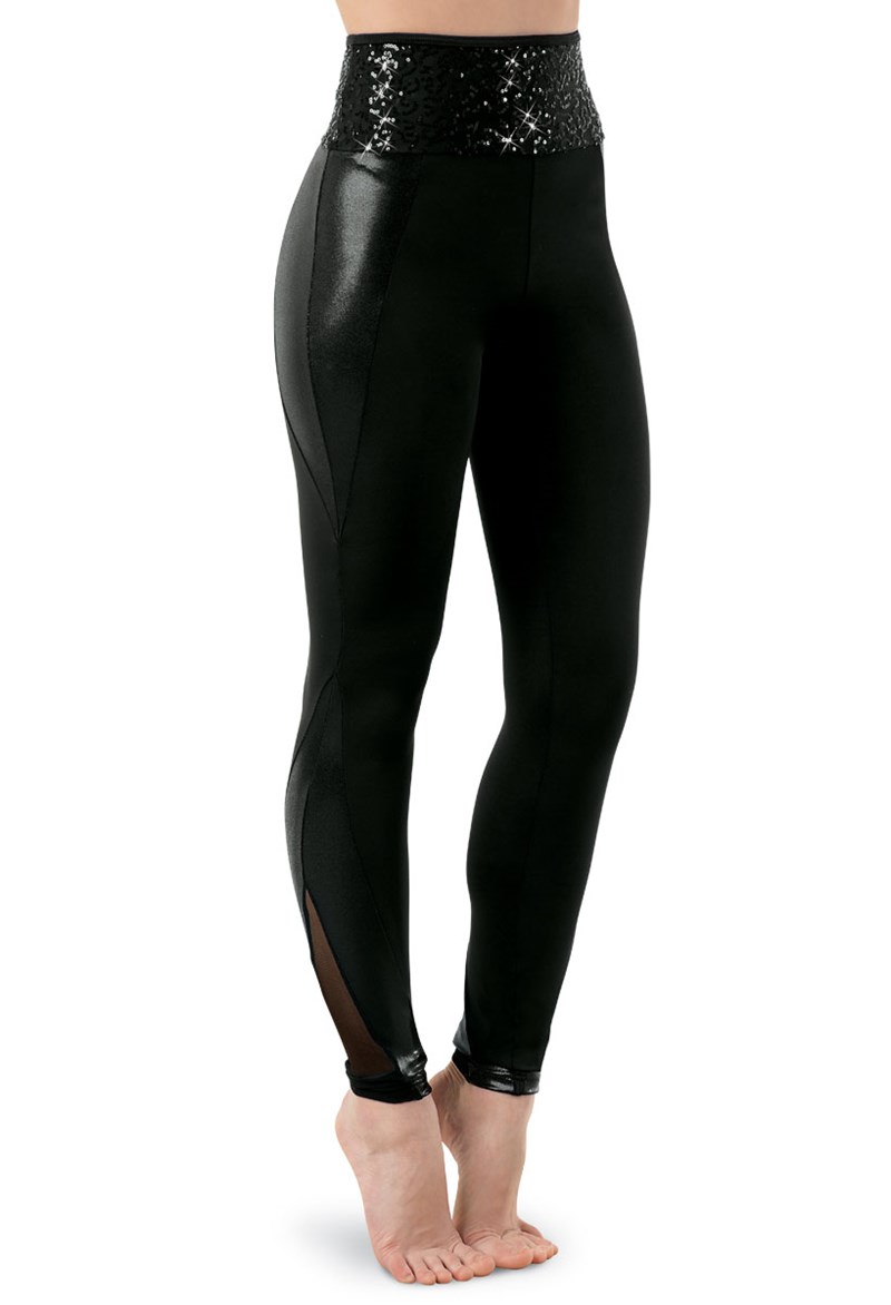 Balera Sequin Waistband Leggings