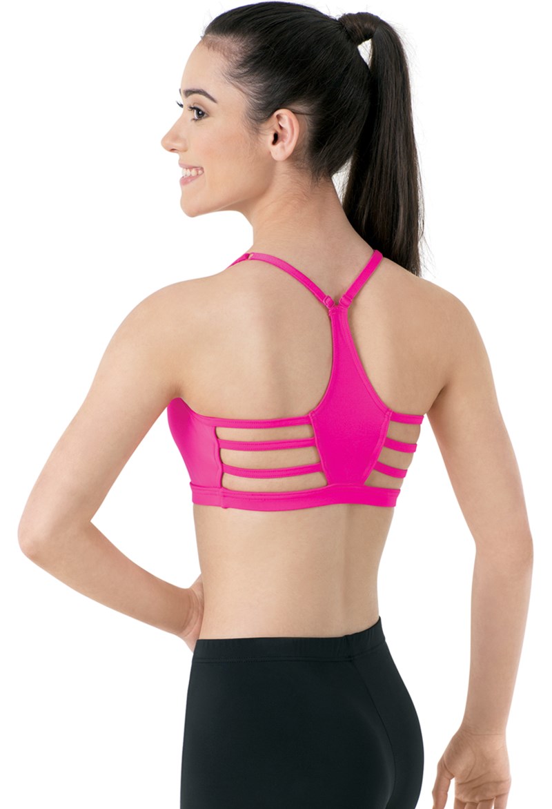 Adjustable Strap Racerback Bra
