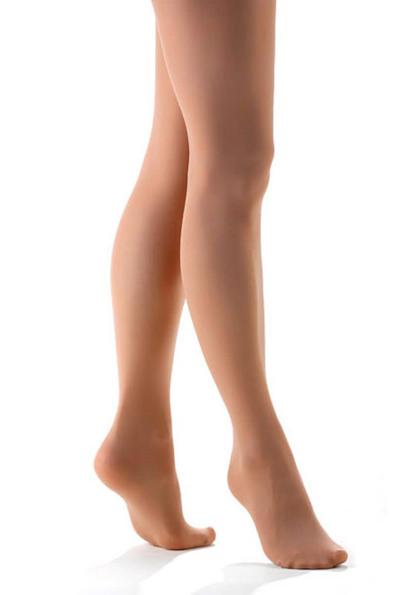 Capezio Adult Footed Tight - Caramel - N14