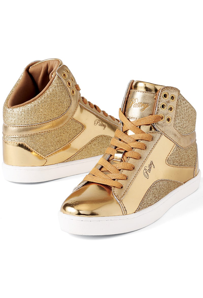 Dance Shoes - Pastry Pop Tart Sneakers - Gold - 6.5AM - PA15100