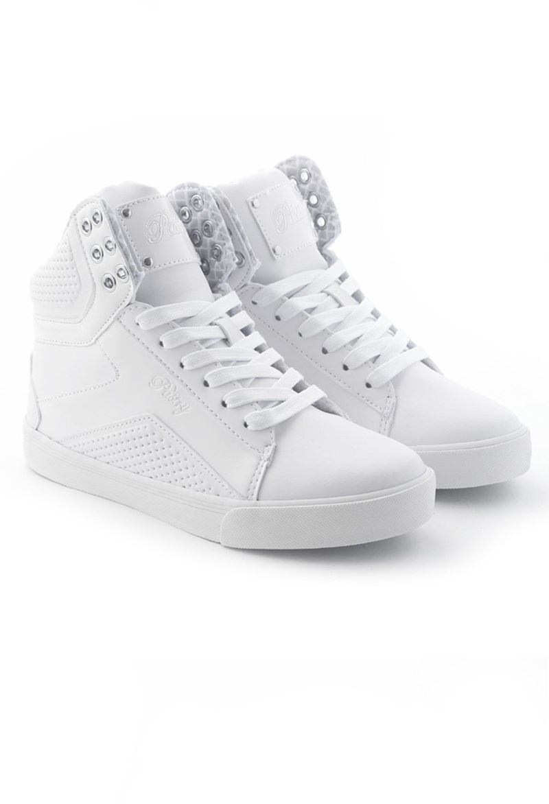 Dance Shoes - Pastry Pop Tart Grid Sneakers - White - 3YM - PA16310