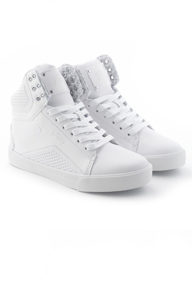 Dance Shoes - Pastry Pop Tart Grid Sneakers - White - 13CM - PA16310