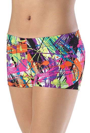 Splash Print Dance Shorts Balera Product No Longer Available For Purchase 