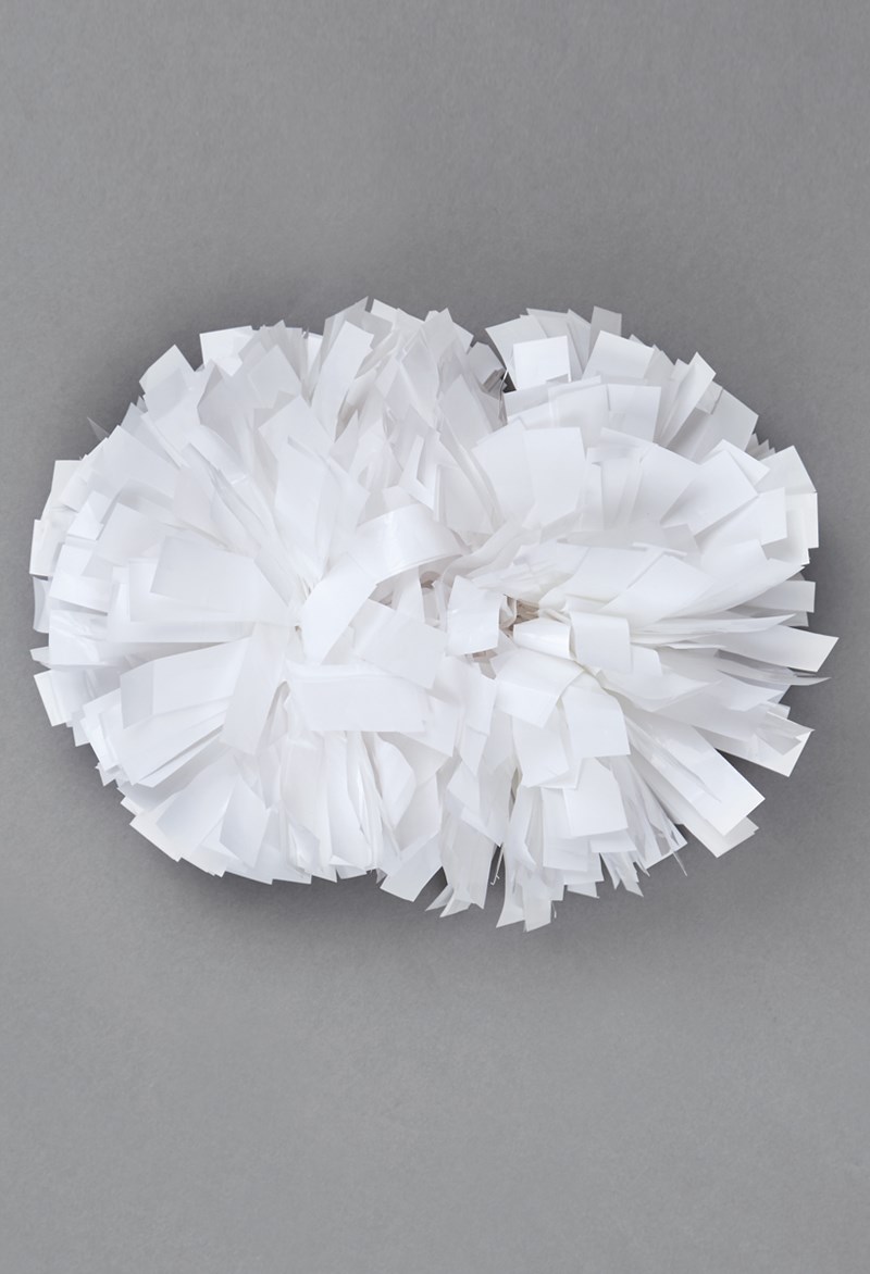 Dance Accessories - FOUR INCH POM - White - NO SIZE - POM4