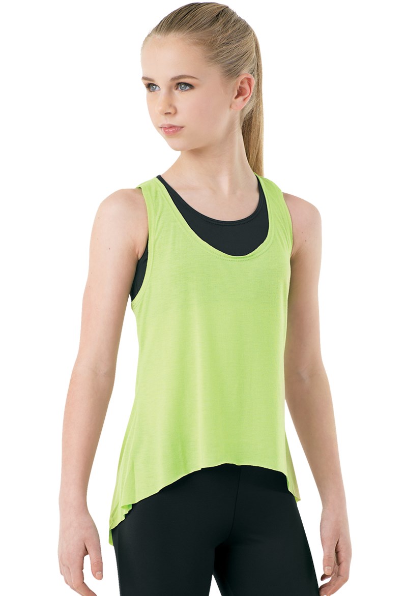 Lightweight High Low Tank Top