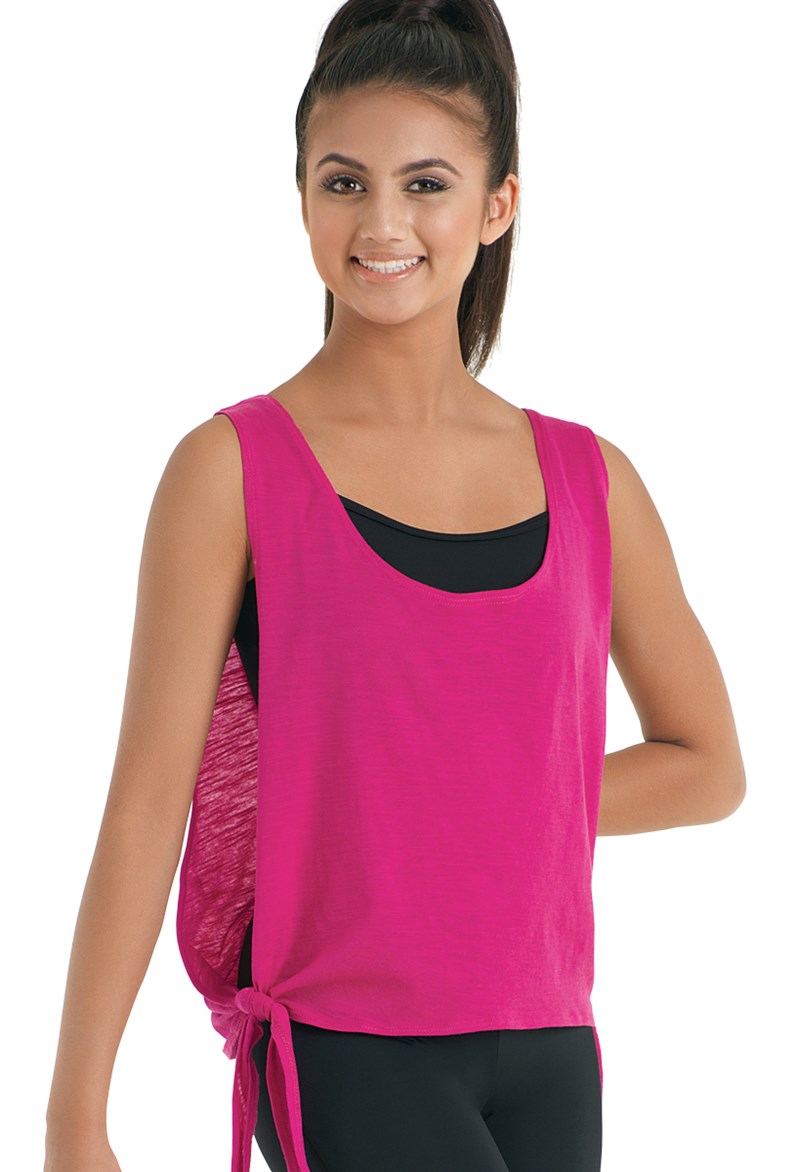 Open Side-Tie Tank Top