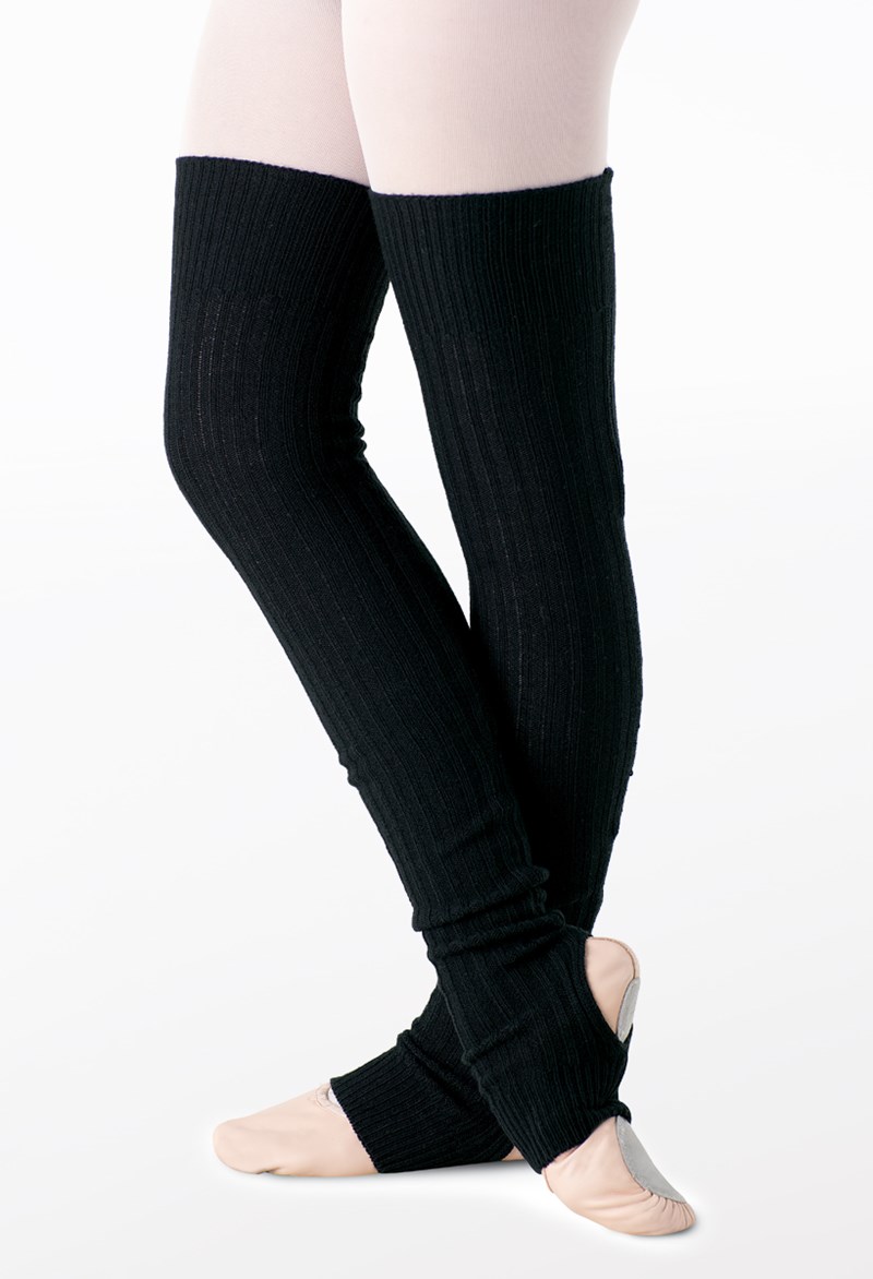 Dance Accessories - Tall Leg Warmers - Black - ADLT - R24