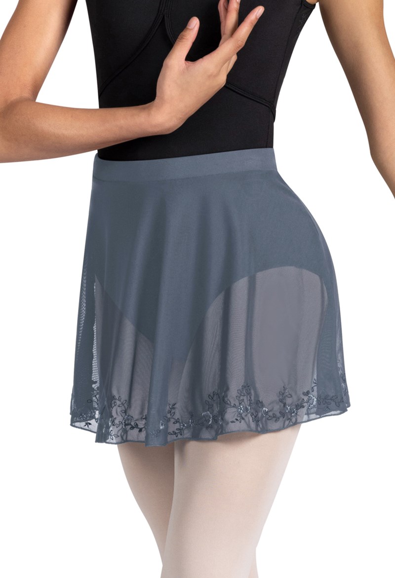 Dance Skirts and Tutus - Bloch Hana Mesh Skirt - GRAPHITE - P - R3301