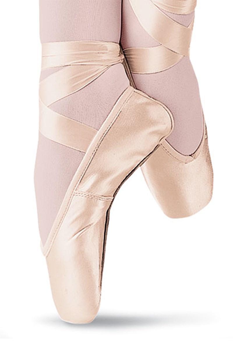 Dance Shoes - Bloch Serenade Pointe Shoe - Hard Shank/Euro. Pink - 2.5AB - S0131