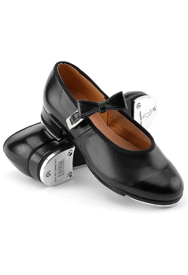 Dance Shoes - Bloch Merry Jane Tap Shoe - Black - 7CM - S0352