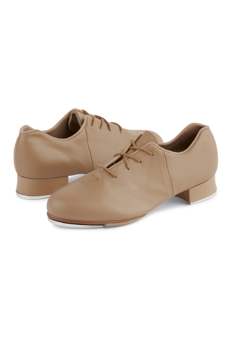 Dance Shoes - Bloch Tap-Flex Tap Shoe - Tan - 7AM - S0388