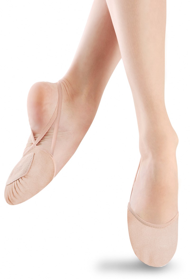 Bloch Canvas Lyrical Shoes - Nude - S0619