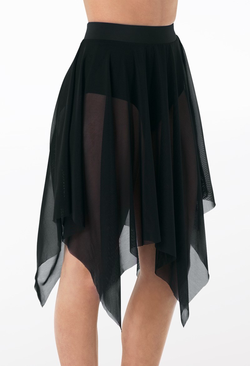 Balera Performance Mesh Handkerchief Hem Skirt - S10165