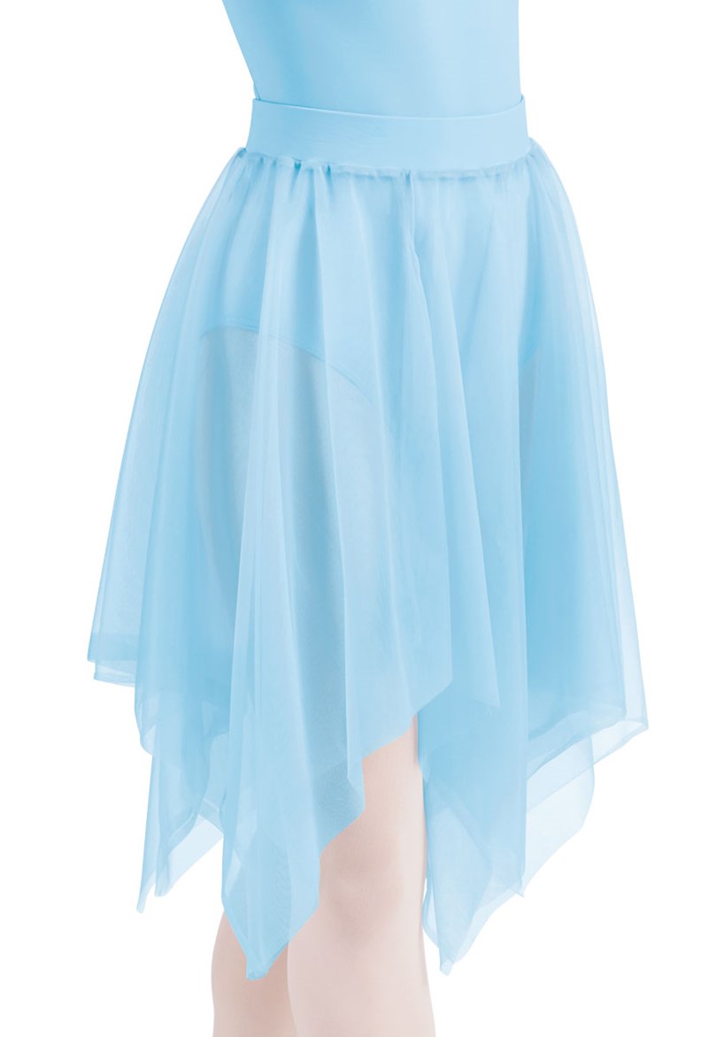 Balera Chiffon Handkerchief Skirt - Copen - Adult - S10.