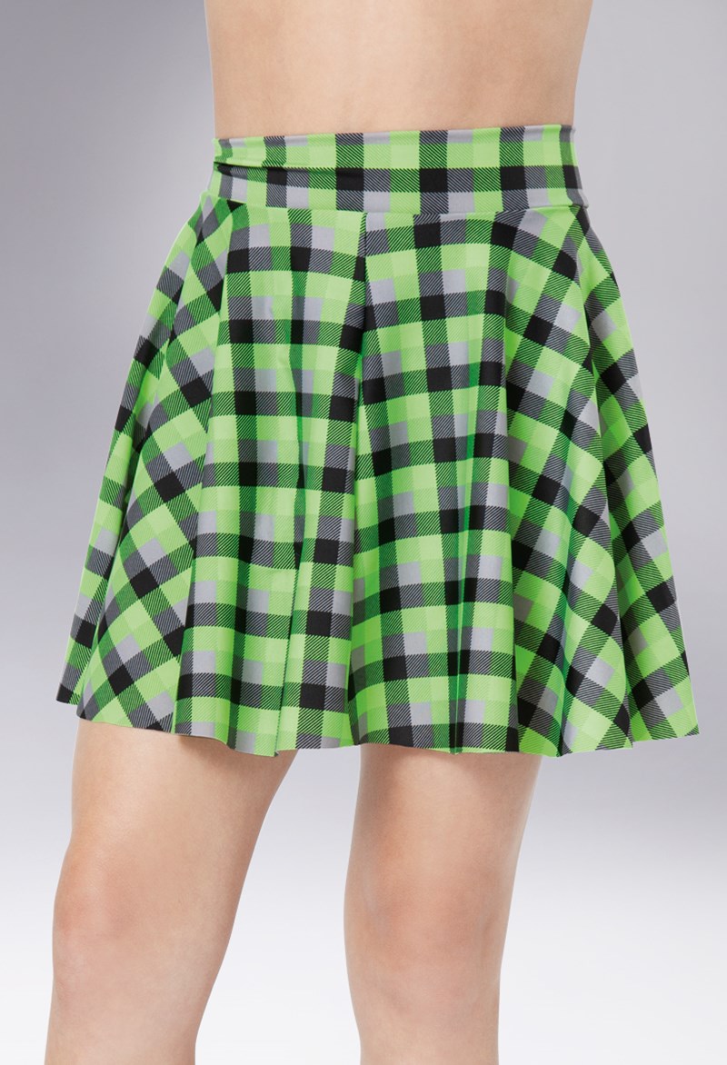 Balera Printed Skater Skirt - Multi - S11837