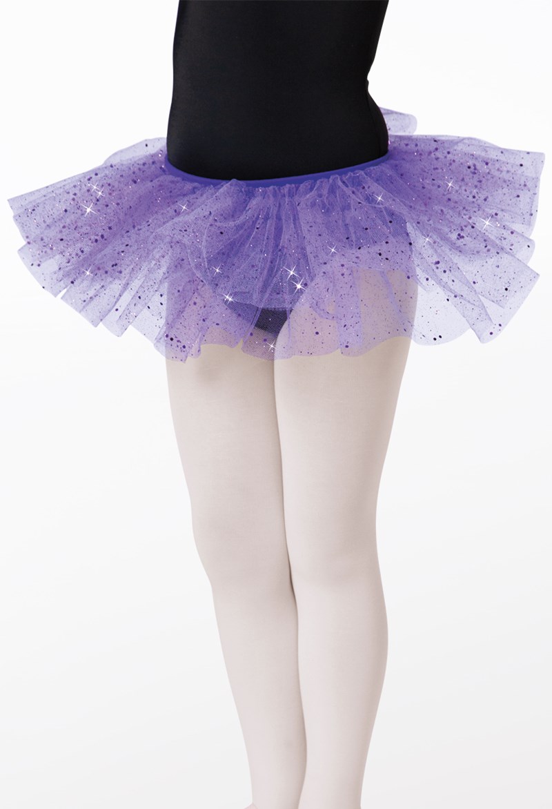 Dance Skirts and Tutus - Confetti Glitter Tutu - Purple - XSC/SC - S11847