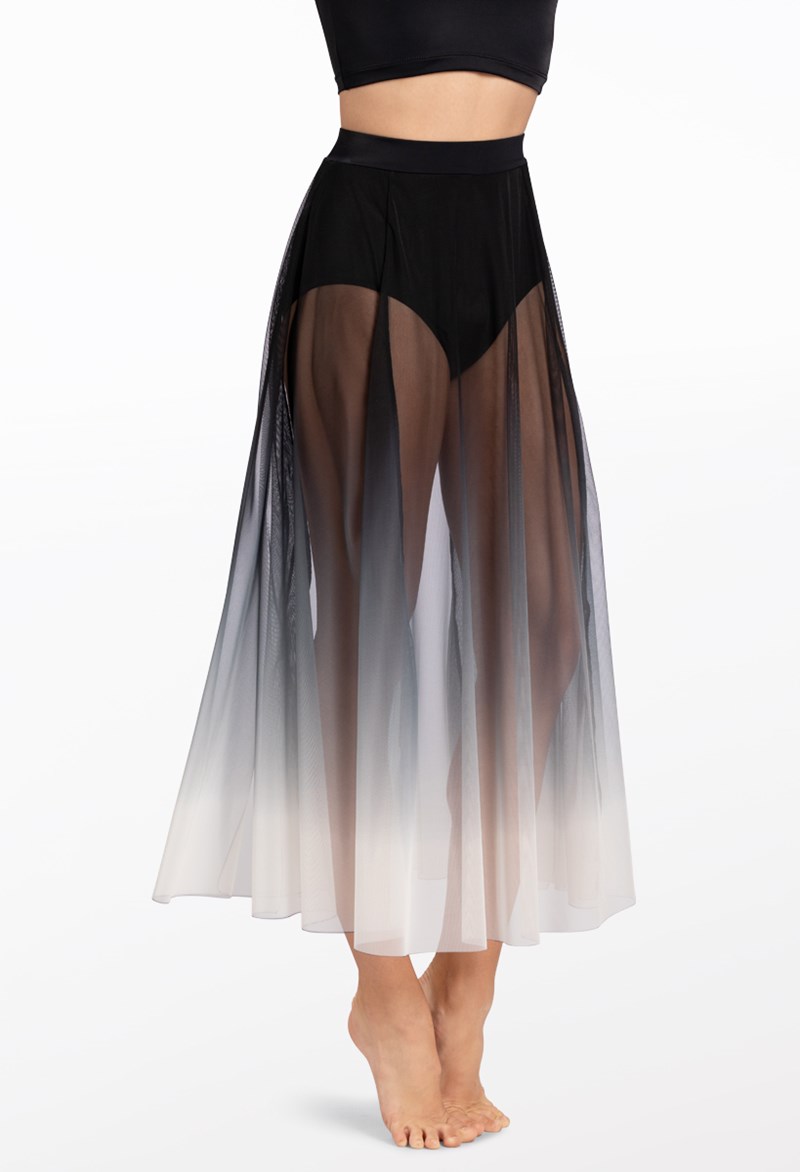 Balera Performance Ombre Mesh Maxi Skirt - Child Sizes - S12372