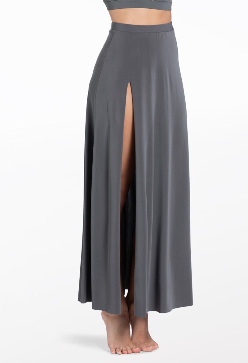 Dance Skirts and Tutus - Matte Jersey Maxi Skirt - Black - Intermediate Child - S13081