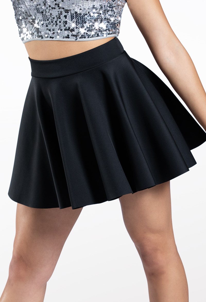 Dance Skirts and Tutus - Neoprene Skater Skirt - Red - Large Adult - S8250