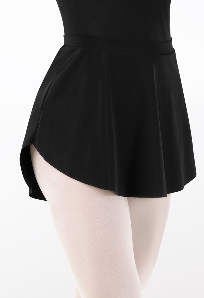 Dance Skirts and Tutus - High-Low Skirt - Black - Medium Adult - S9968