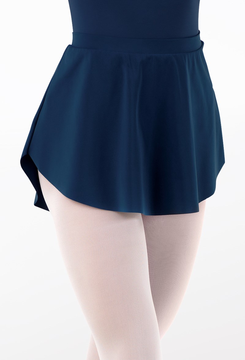 Dance Skirts and Tutus - High-Low Skirt - Navy - Extra Large Adult - S9968