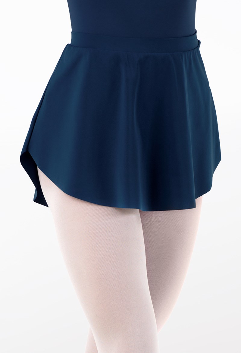 Dance Skirts and Tutus - High-Low Skirt - Navy - Extra Small Adult - S9968