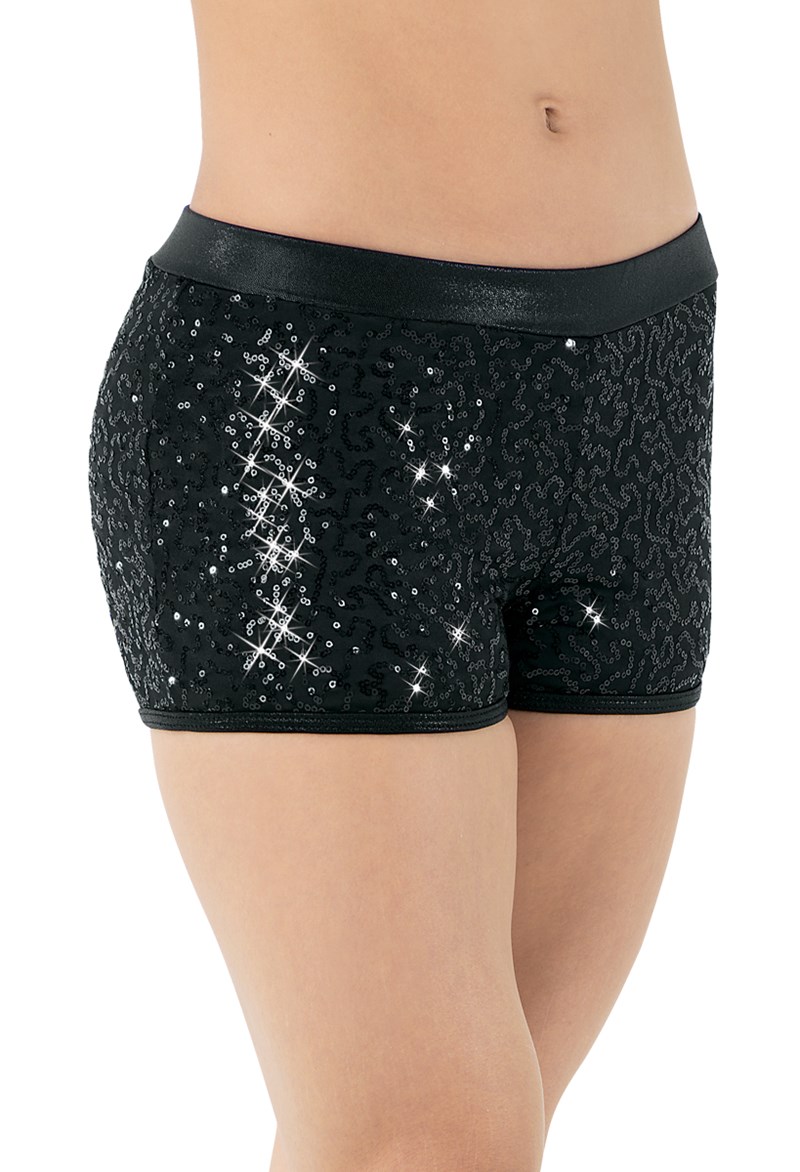 Sequin Metallic Booty Dance Shorts Balera™