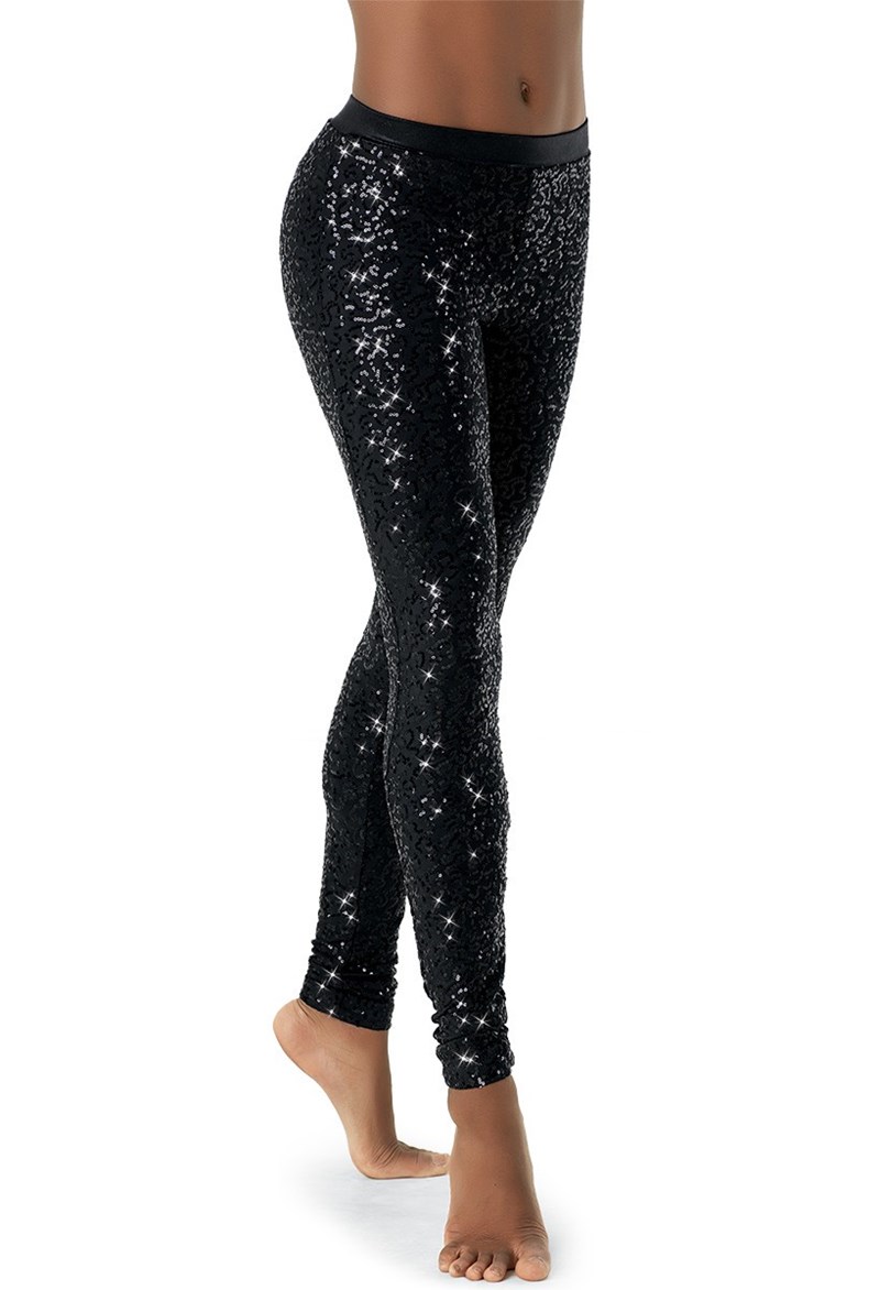 Balera Sequin Full Length Leggings