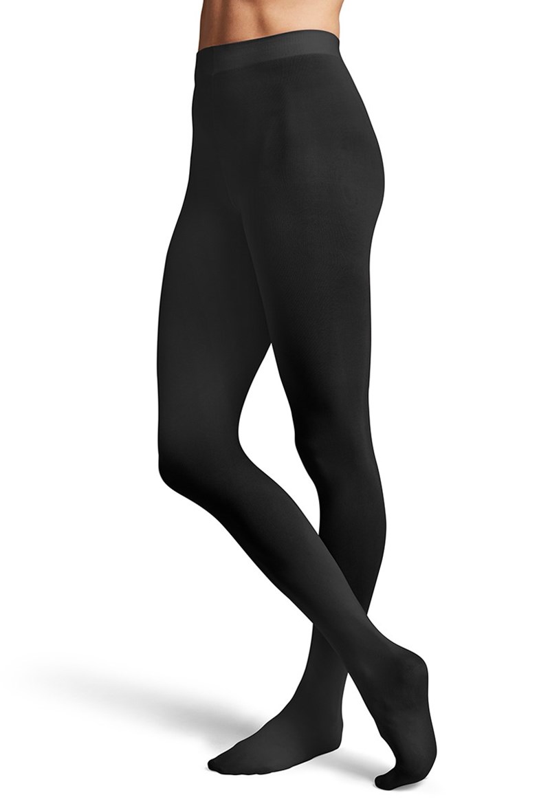 Dance Tights - Bloch Kid CS Footed Tight - Black - Extra Small Child - T0981G