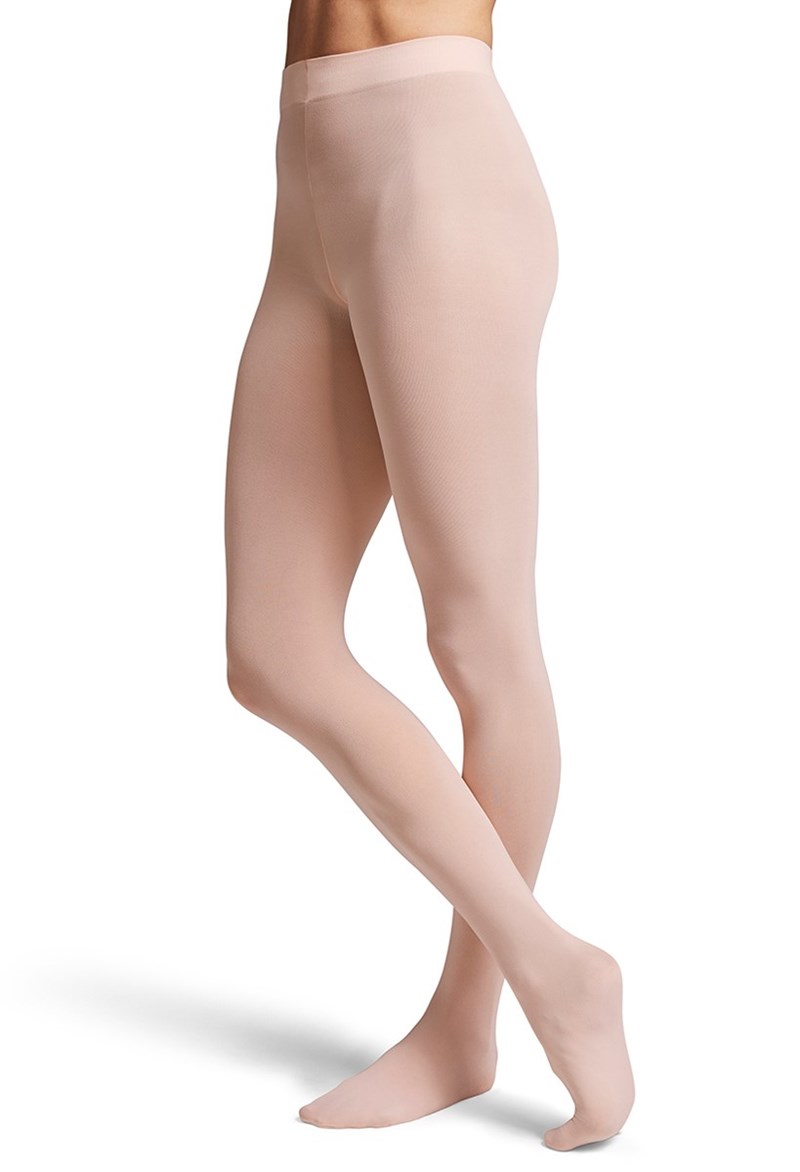 Dance Tights - Bloch Kid CS Footed Tight - Pink - Large Child - T0981G