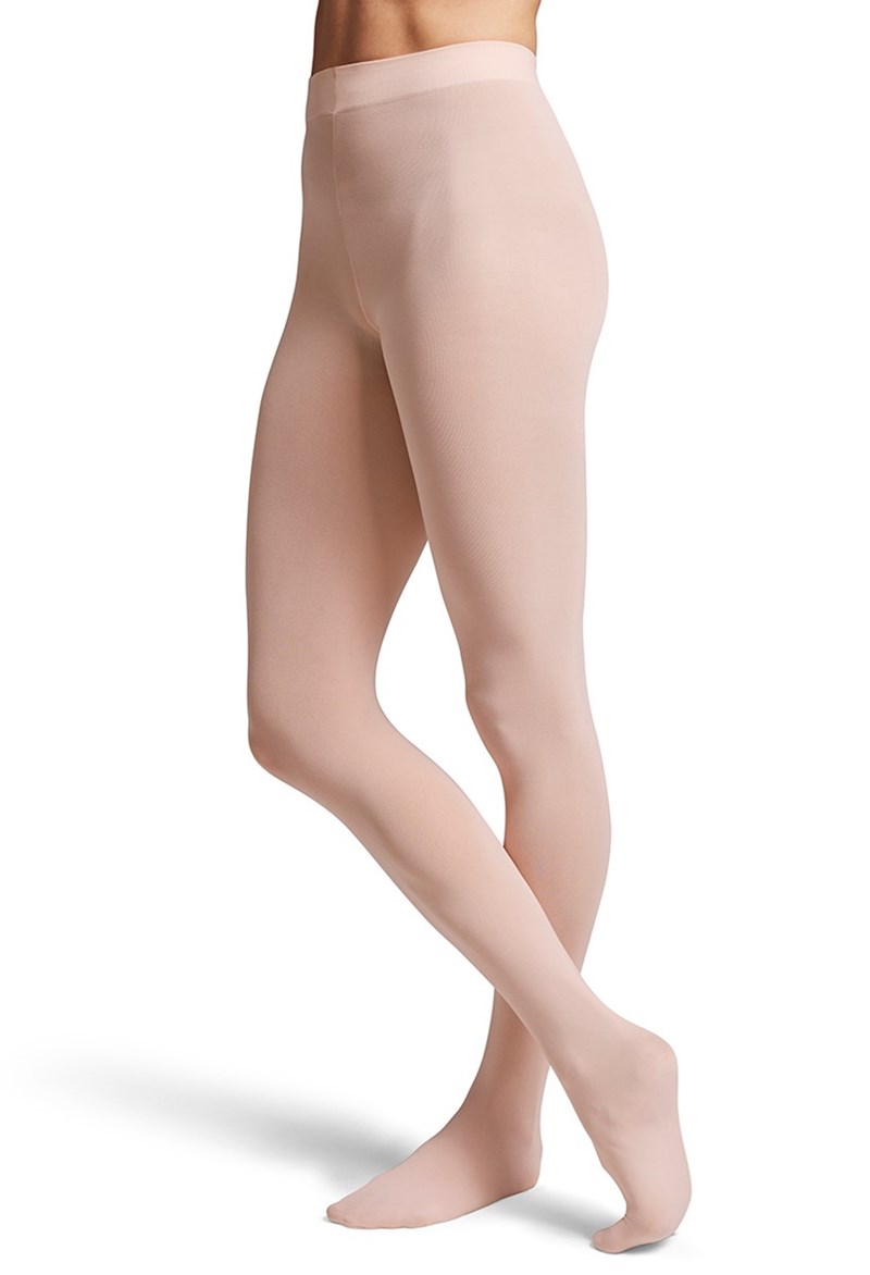 Dance Tights - Bloch CS Footed Tight - Pink - S/M - T0981L