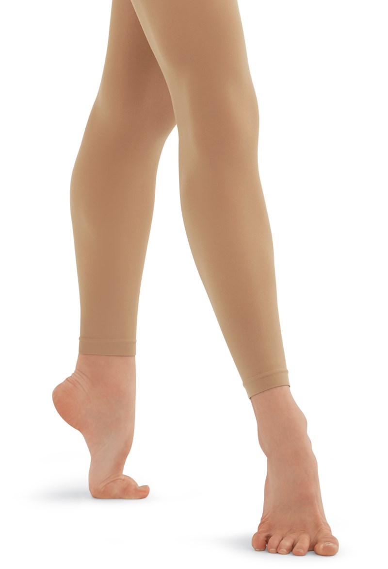 Dance Tights - Footless Tights - Kids - Caramel - Large Child - T6980C