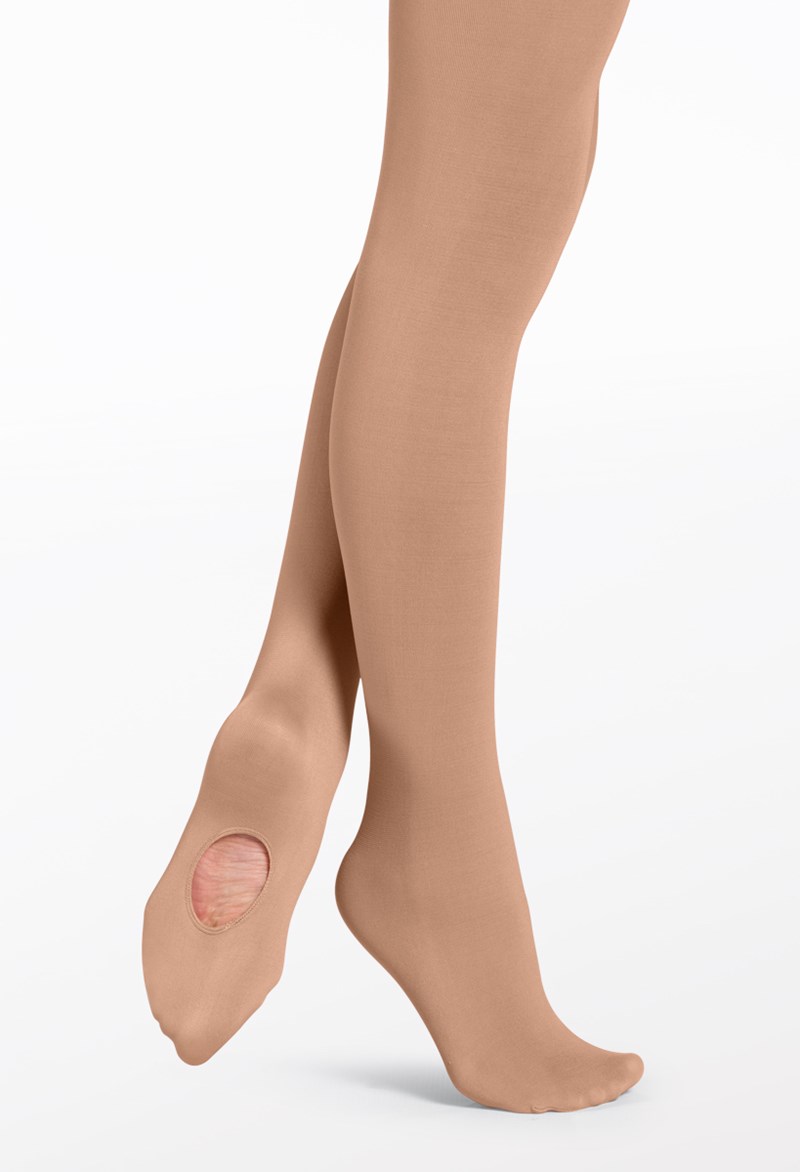Dance Tights - Convertible Tights - Adult - HONEY - Small - T90