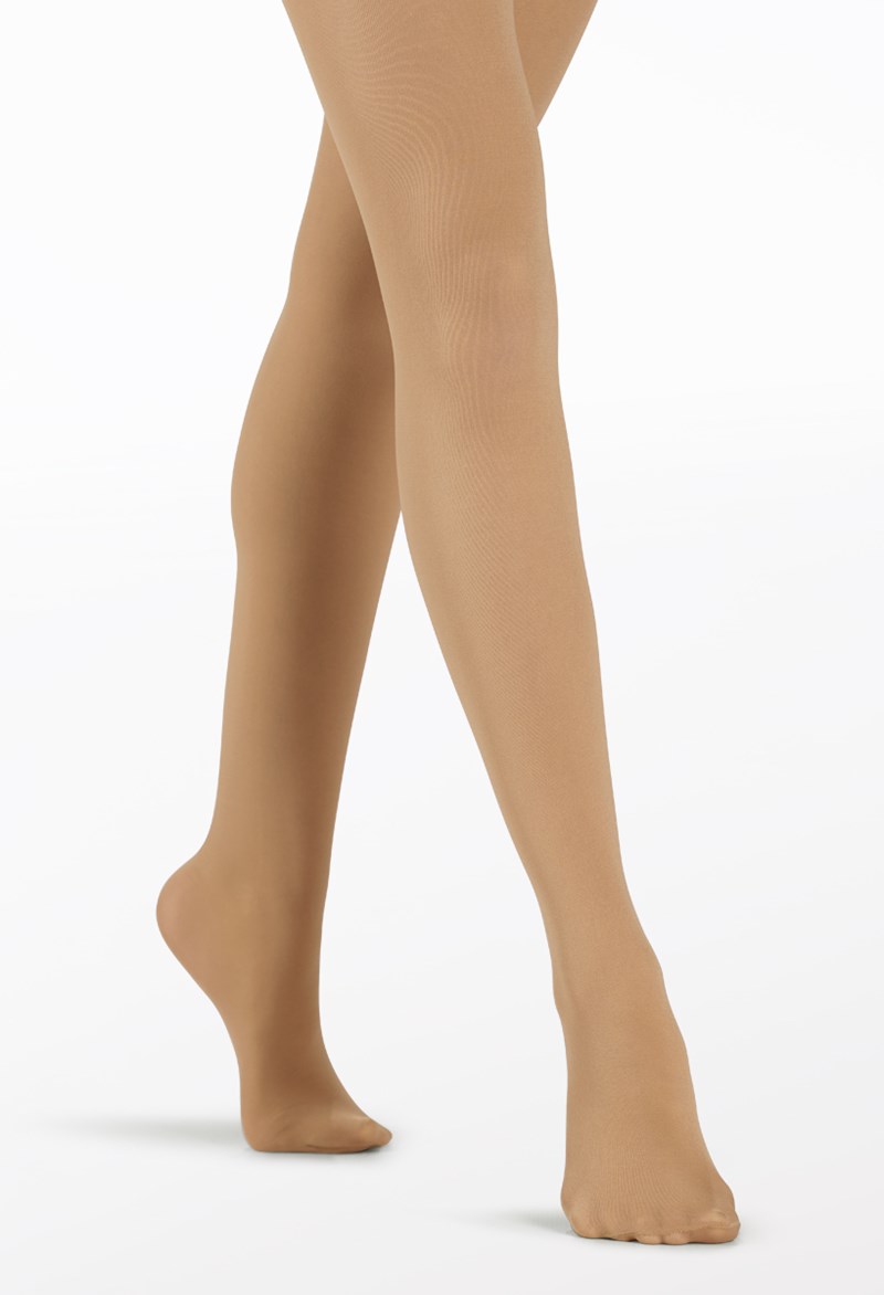 Dance Tights - Footed Tights - Adult - Caramel - Medium - T99