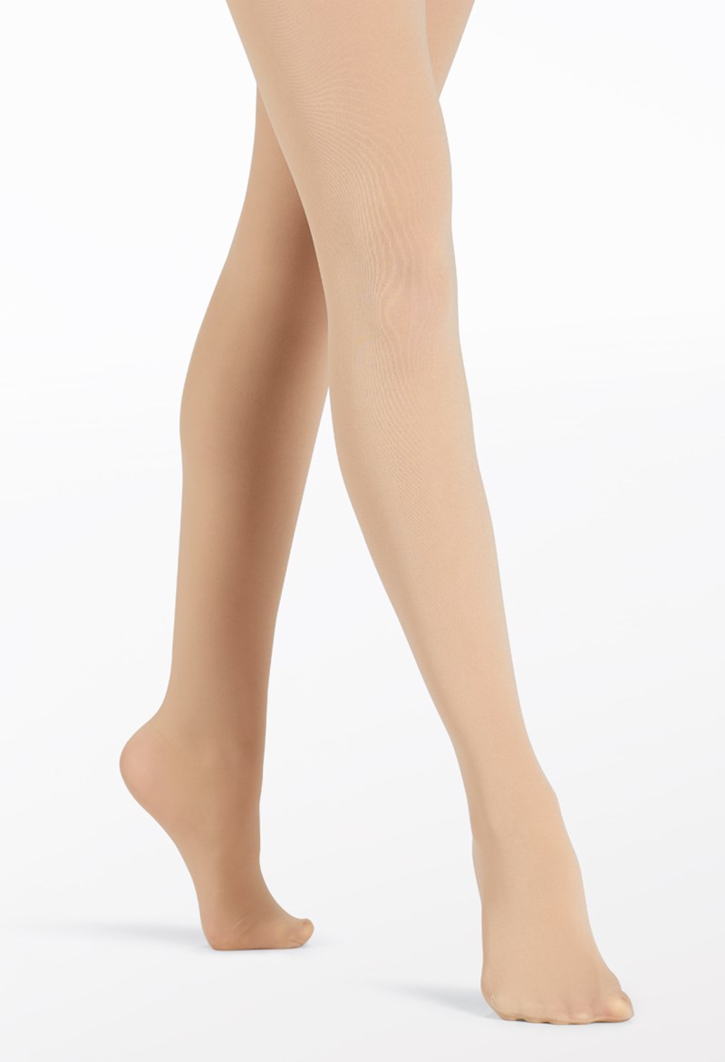 Dance Tights - Footed Tights - Adult - Lt. Suntan - Large - T99