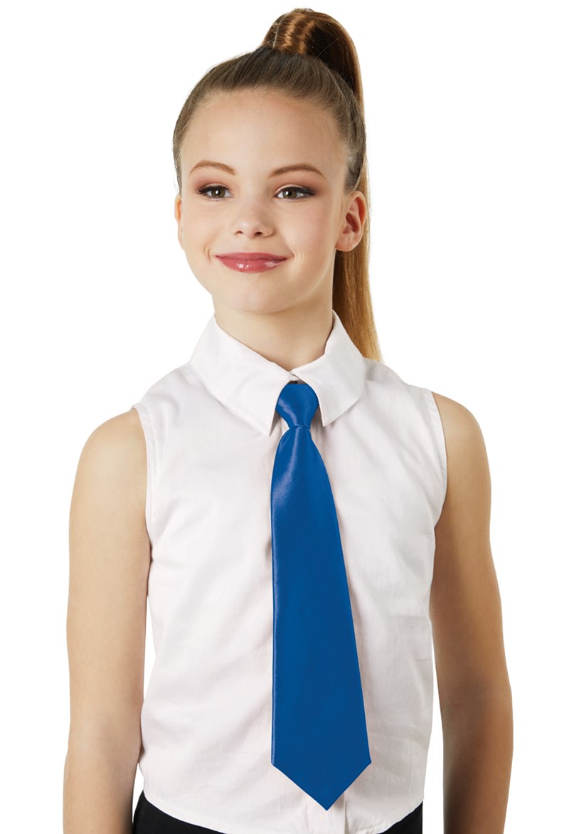 Dance Accessories - Satin Necktie - Royal - ADLT - TIE6