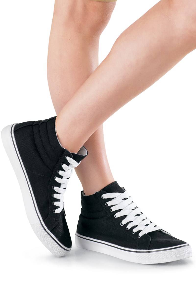 Balera Canvas High-Top Sneakers - White - WL9381