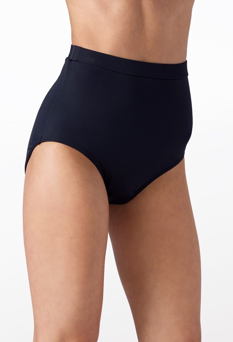 DanceDry Brief - Black - Intermediate Child - Dance Short 18379