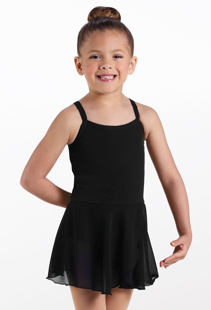 Courtney Cotton Cami Dress - Black - Medium Child - Dance Dress 18395