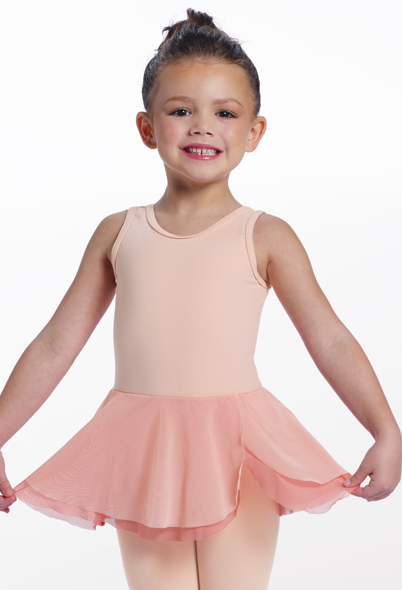 Dance Dresses - Sierra Snap Cotton Dress - Soft Pink - Extra Extra Small Child - 18403