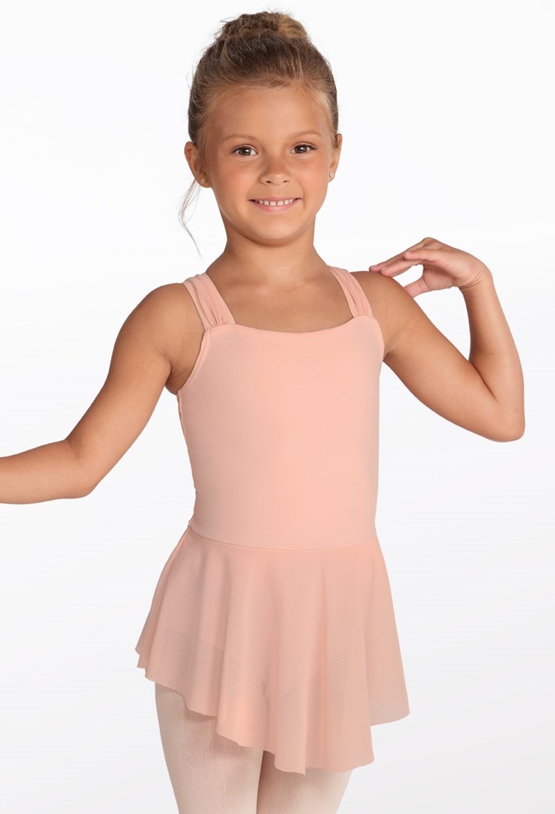Kids Twirl Ballet Dress - Soft Pink - Extra Small Child - Dance Dress 19670