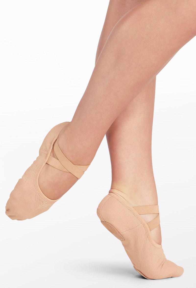Split-Sole Ballet Shoe - Ballet Pink - Size 3 - Dance Shoe B100