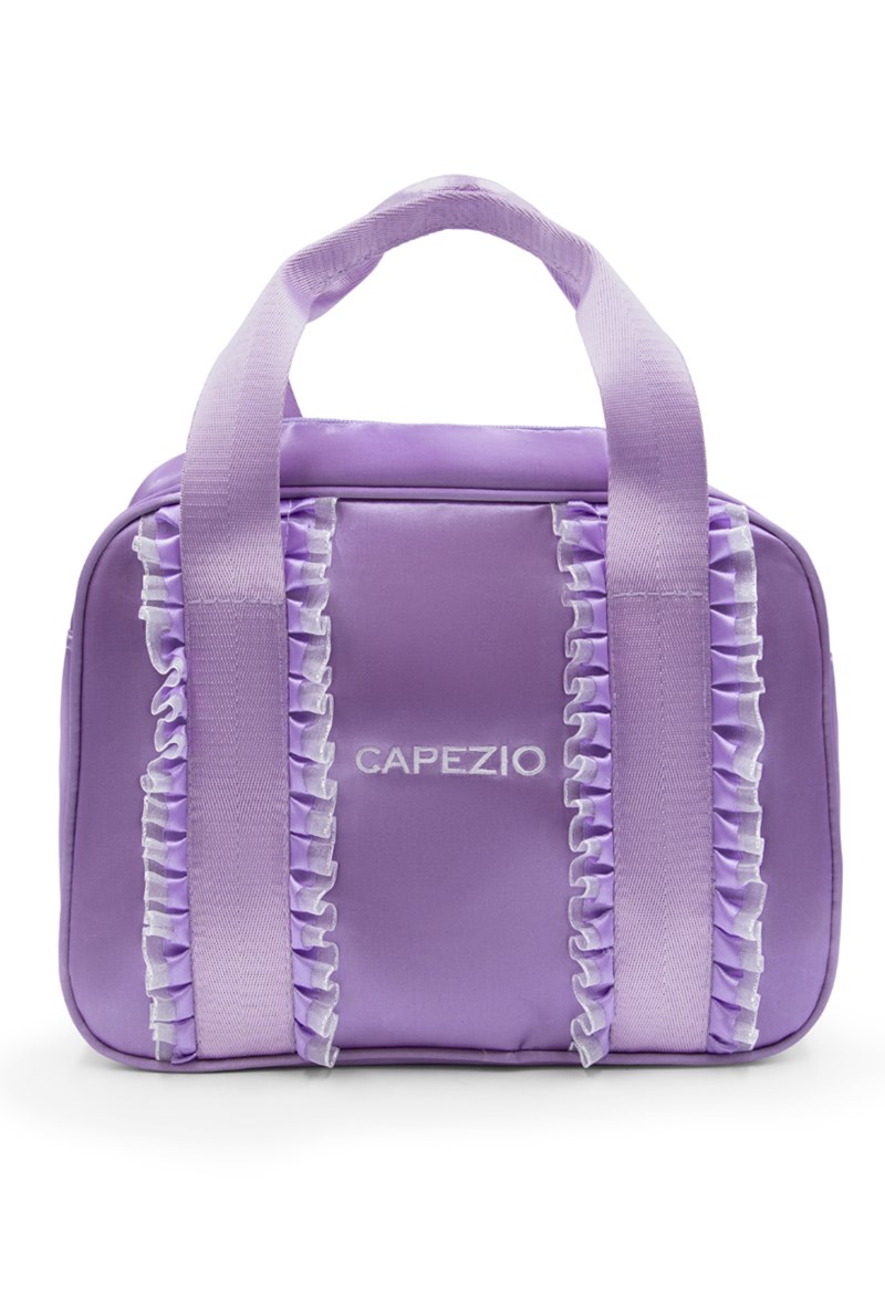 Capezio Ruffle Dance Bag - Lavender - Medium Child - B324