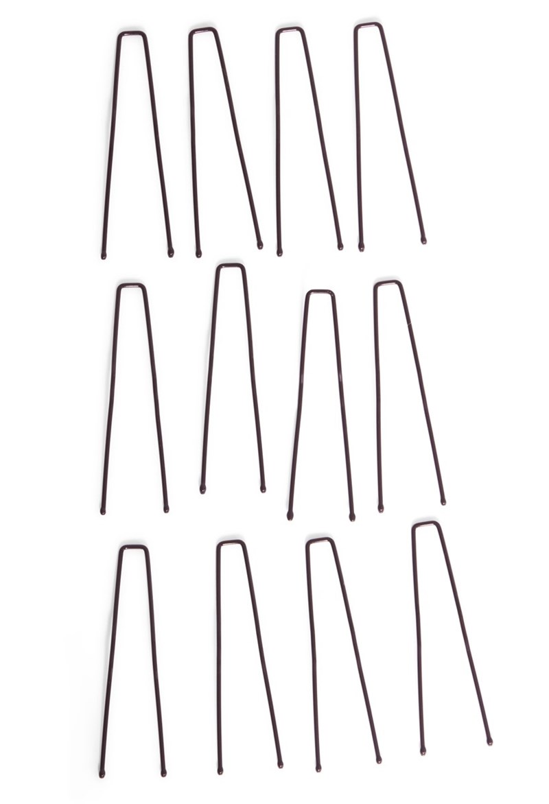 Bunheads 3 Inch Hairpins - Brown - Medium Child - BH1713