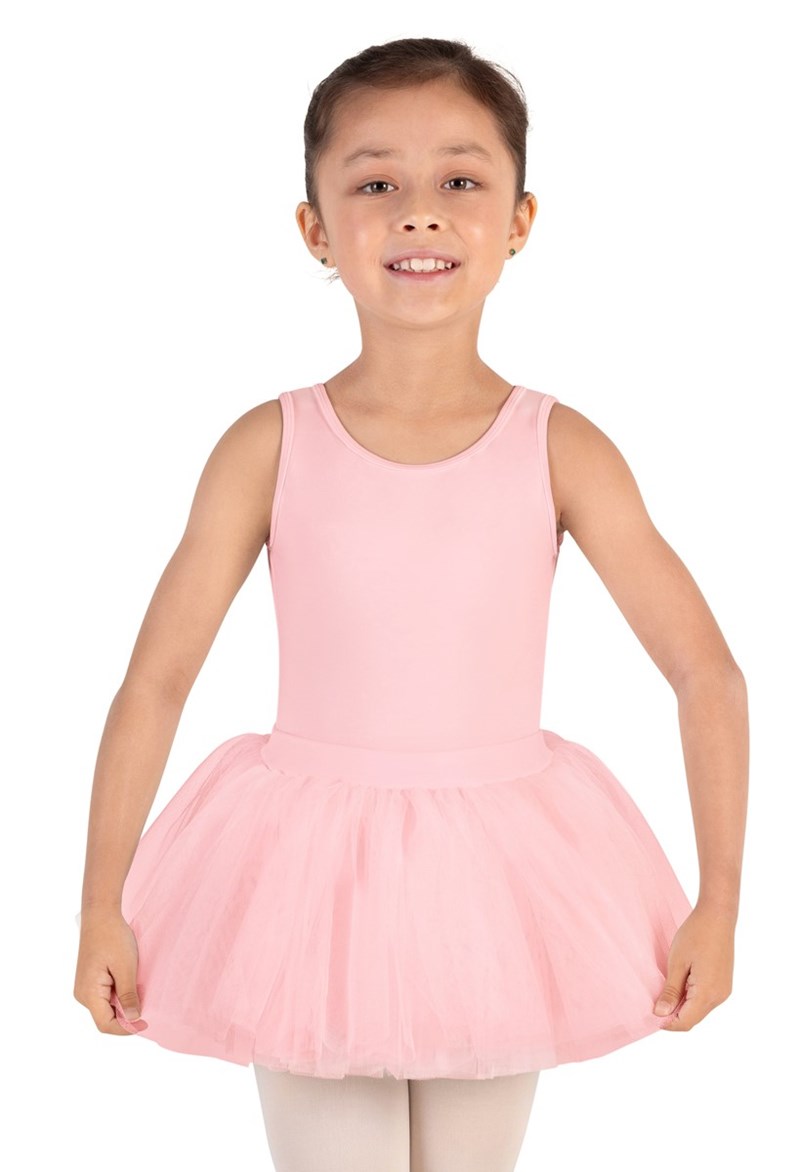 Dance Dresses - Bloch Cathie Tutu Leotard - CANDY PINK - Medium Child - CL9235