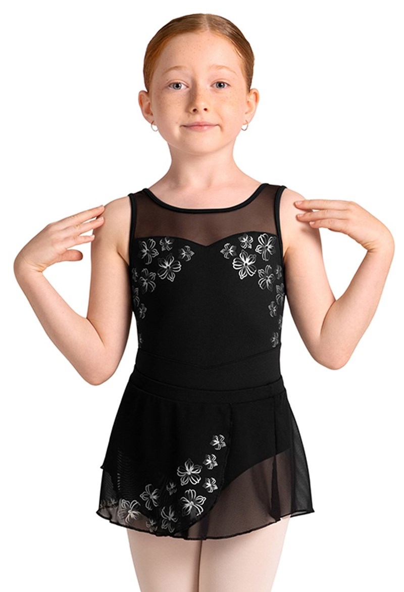 Bloch Claire Fixed Wrap Skirt - Black - Small Child - Dance Skirt CR10005