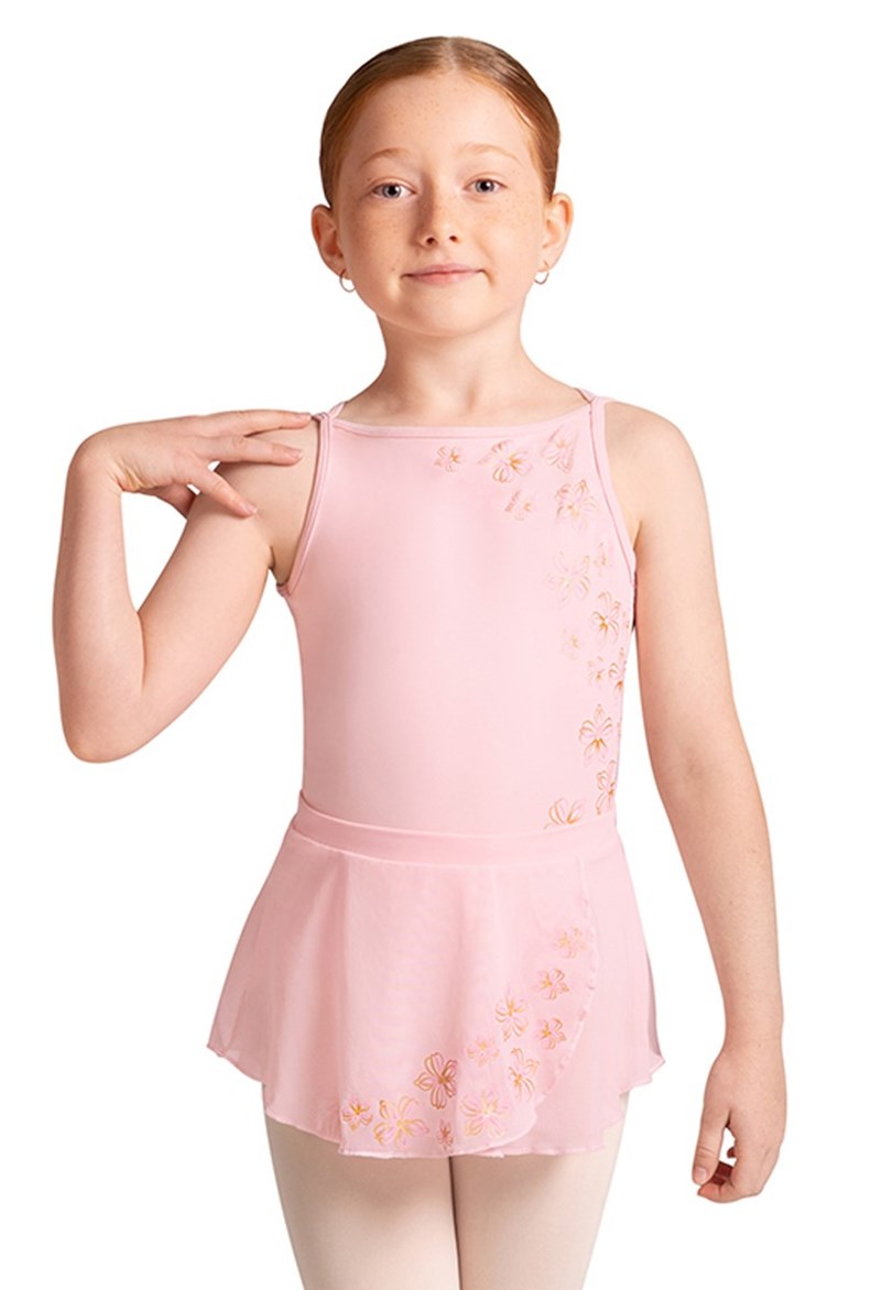 Bloch Claire Fixed Wrap Skirt - Candy Pink - Small Child - Dance Skirt CR10005