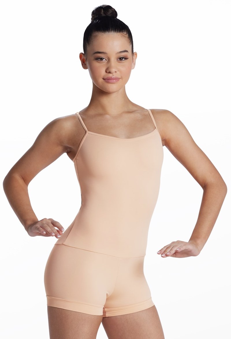 Classic Camisole Dance Biketard - Porcelain - Medium Child - MT3863