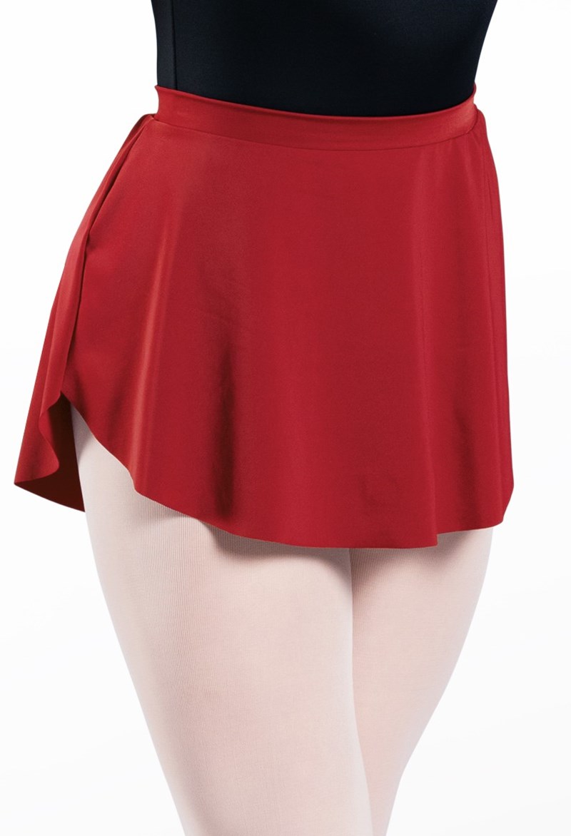 High-Low Skirt - Red - XL Child - Dance Skirt S9968