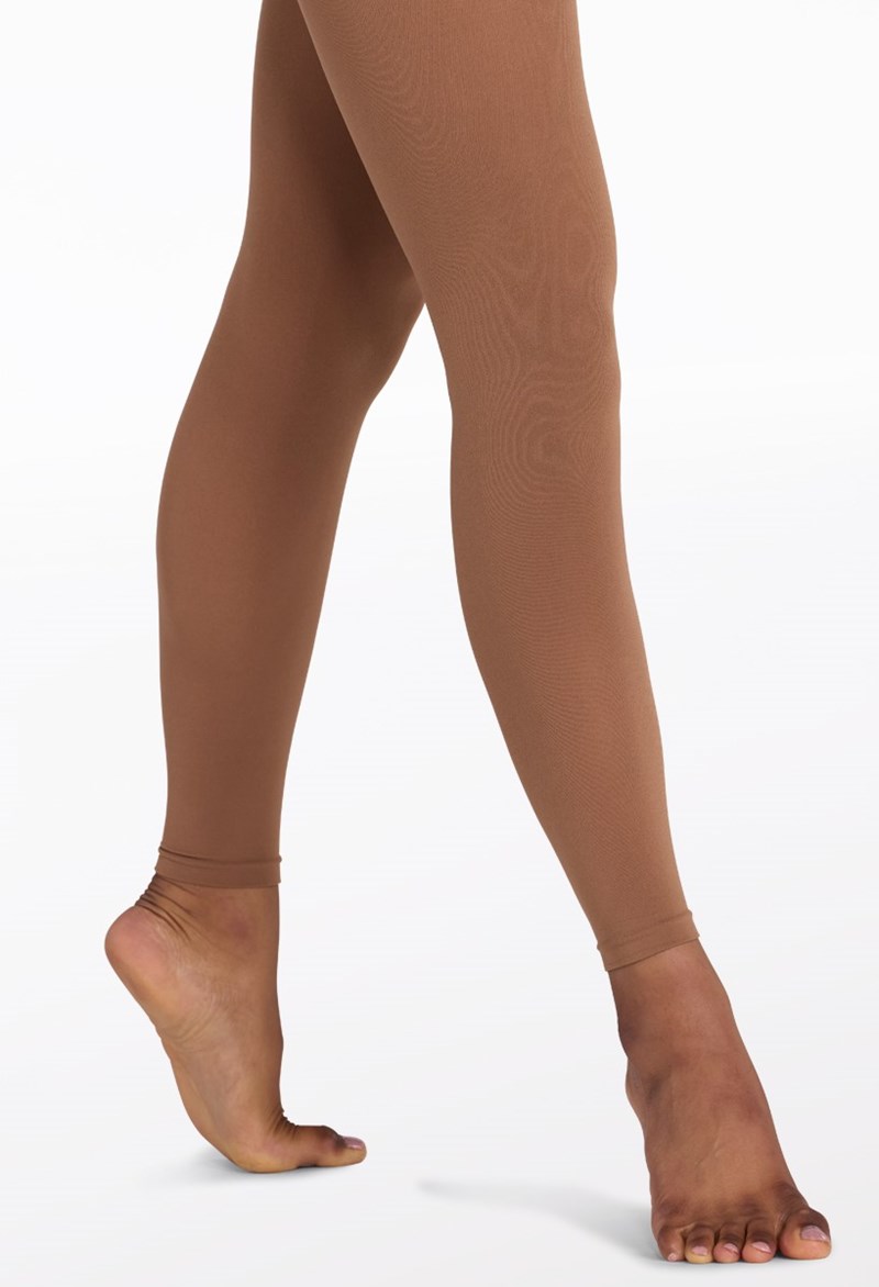 Footless Dance Tight - Kids - Hazelnut - Small Child - T40C
